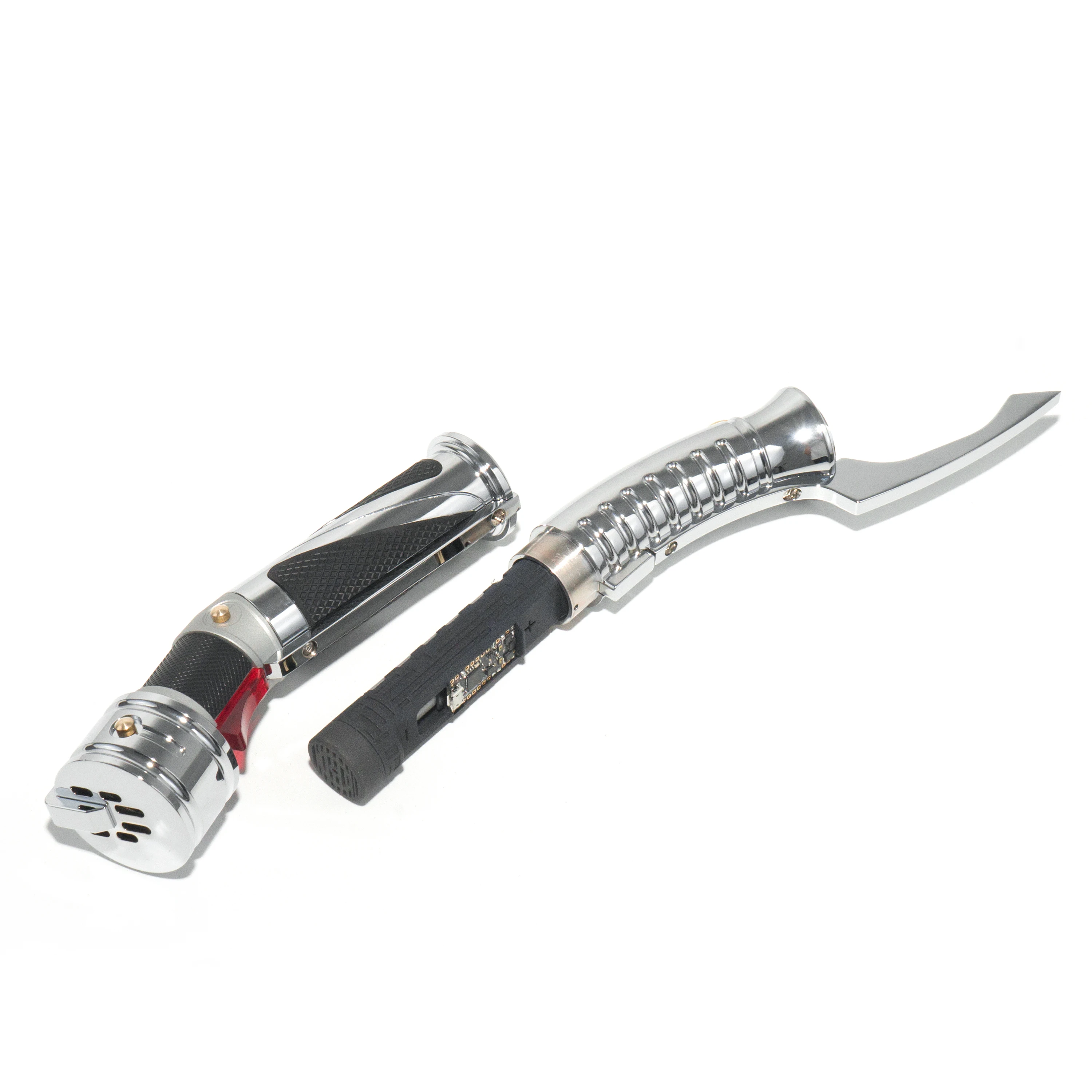 X-Saber Dooku  Lightsaber Neopixel Proffie 2.2 Sensitive Smooth Swing Metal Heavy Dueling RGB Pixel Toys Cosplay Game Movie Prop