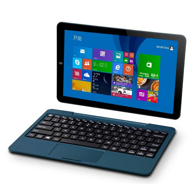 10.1 POLEGADAS 4GB RAM 32GB ROM Tablet PC 2 em 1 com teclado 64 bits WINDOWS 10 Home S12 x5-Z8300 Quad Core WIFI