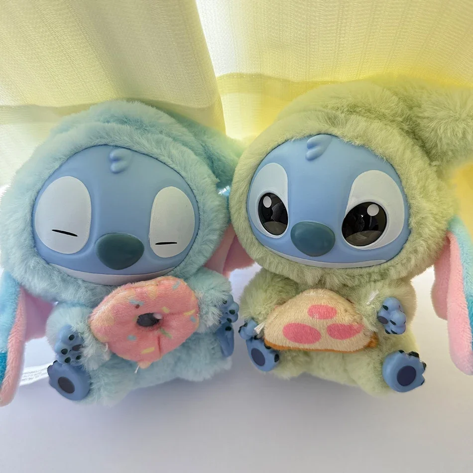 ตุ๊กตาสติทช์ใหม่ 15 ซม. ชุดกินก่อนนอน กล่องสุ่ม ตุ๊กตาห้อยน่ารัก ของตกแต่ง กล่องปริศนา ของเล่นเซอร์ไพรส์ ของขวัญ
