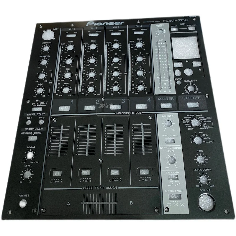 DJM-700 metalowy Panel sterowania czarny Panel czołowy ForPioner DNB1153 DNB1155 nowy oryginalny, zapas w magazynie biurowym