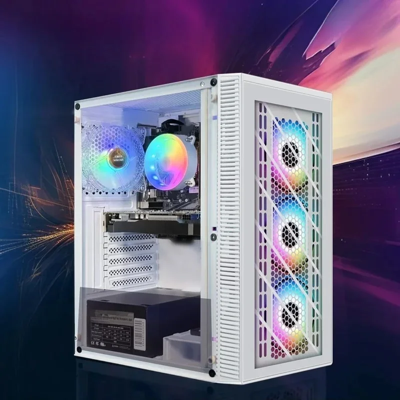 Компьютер для игрового ПК, GeForce GTX 1660 Super 6G, Core I7 8th до 4,1 ГГц, 16G DDR4, 1T SSD, WiFi 6 и BT 5.2, RGB-вентилятор x4