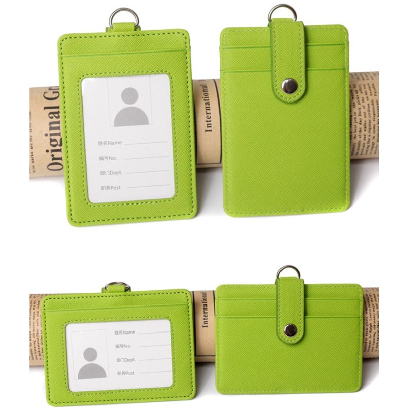Ремешки, держатель для бейджа, кожаный чехол для автобуса, чехол для мужчин и женщин, держатель для банковских кредитных карт, ремешок для карт