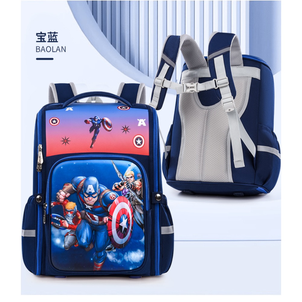 Wunder Spider Man Kinder rucksack für Klassen 1-3 modische schöne Sicherheit reflektierende schützende Wirbelsäule langlebige Qualität Rucksack