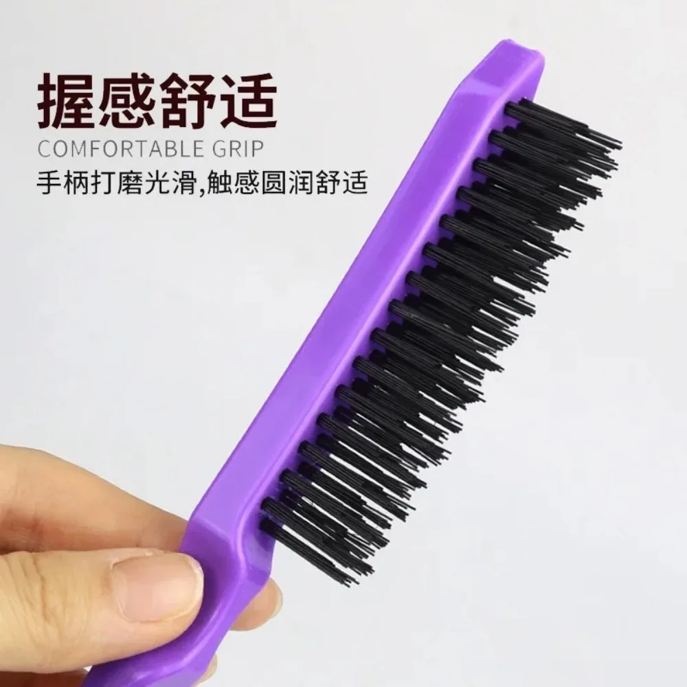 Explosive Three Rows of Bristle Comb Coiffure Curly Hair Fluffy Comb Evening Styling Comb Studio Pointed Tail  Для Волос