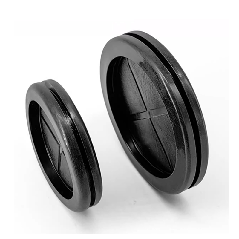 1-20Pcs Double Sided Rubber Grommets Protective Coil Round Oval Protection Wire Cable Seal Ring