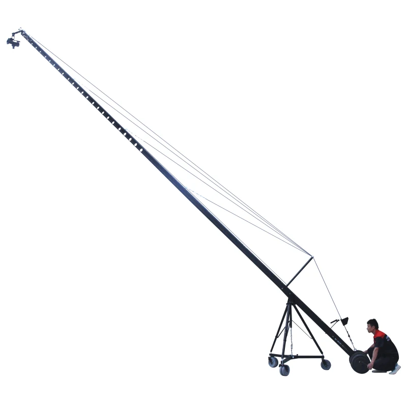Diskon Kamera Jianmei Kustom Membuat Kepala Jarak Jauh Sama Sisi Segitiga Penampang 12 Meter Jimmy Jib