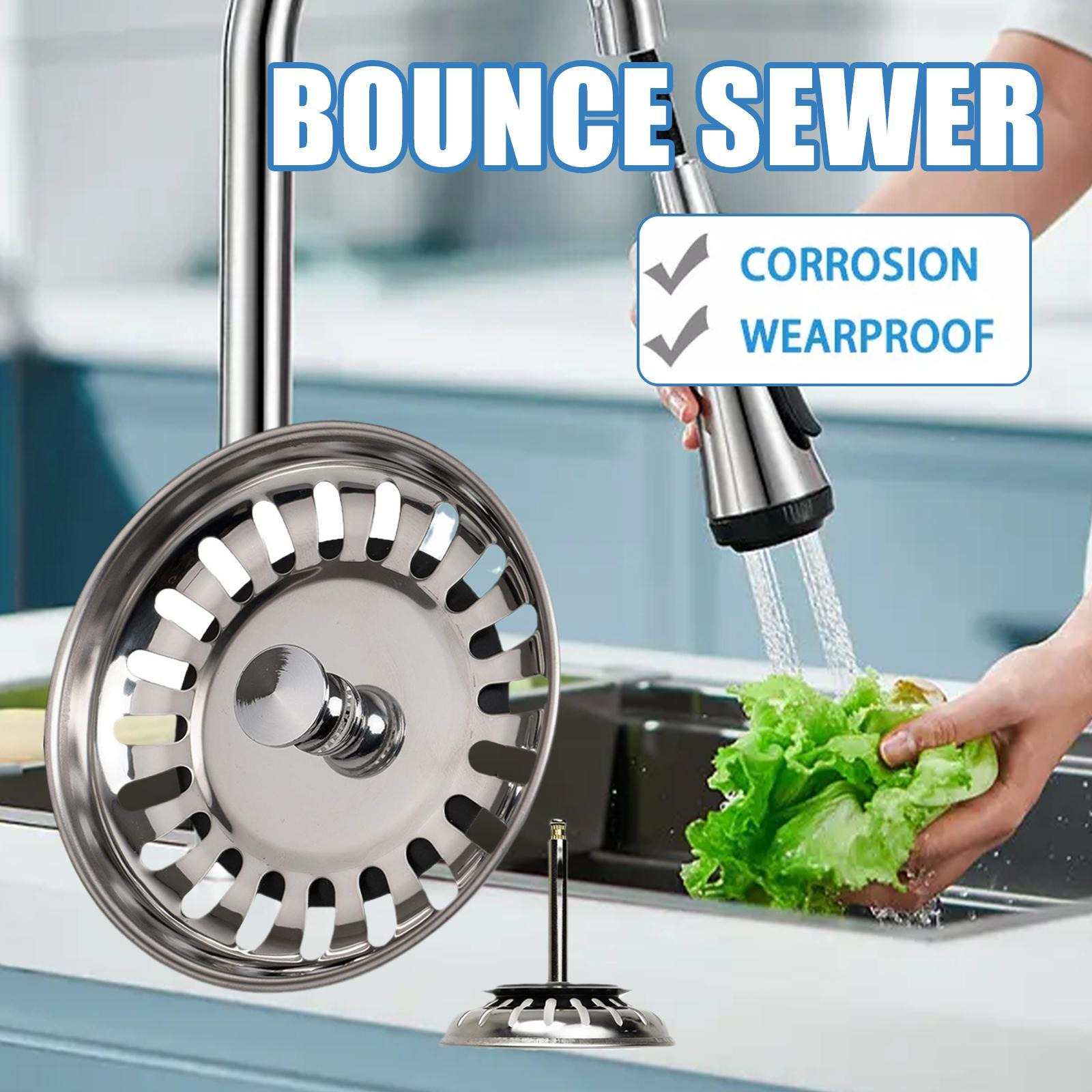 Stahl Ersatz Sieb 79/82mm Küche Stopper Becken Abtropffläche Stecker Leach Wasser Filter Waschbecken Korb Abfall Belastung A1p0