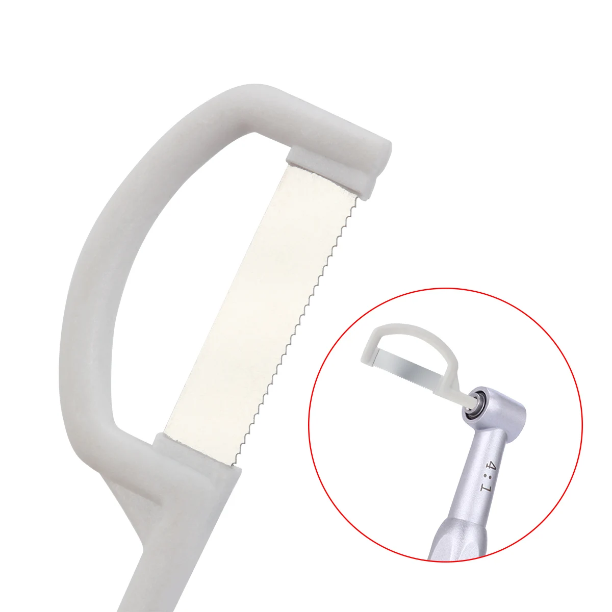 AZDENT Nha Khoa Chỉnh Nha Interproximal Men Giảm Tự Động Dải Răng Cưa Vừa Thô 2 Mặt