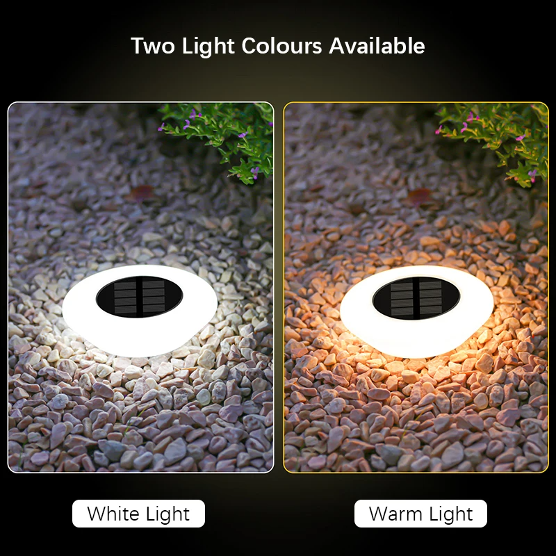 1/4pcs 14LEDs Solar Ground Lights Waterproof Outdoor Landscape Lighting LED Lawn Lamp for Garden Pathway Yard Deck Home Decor