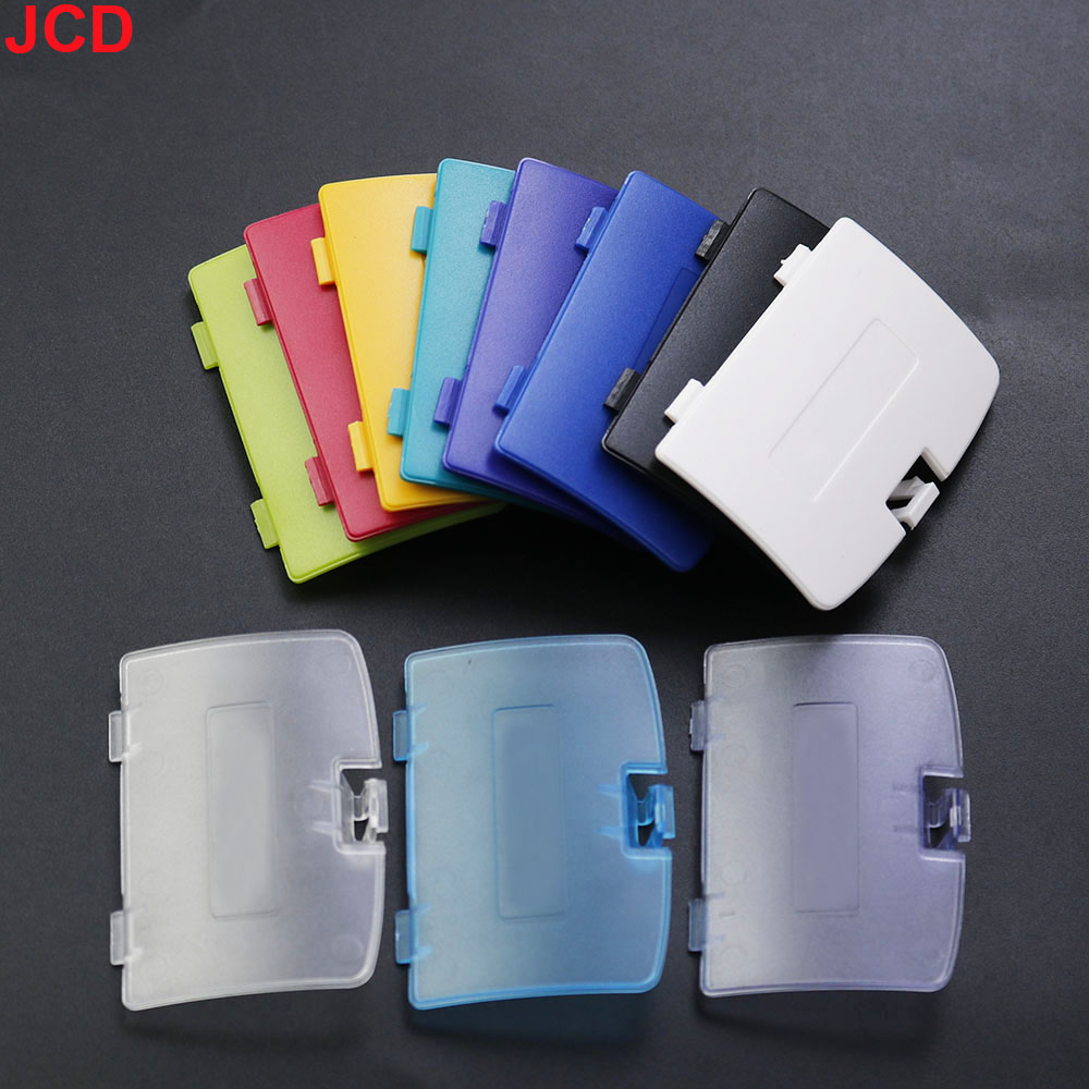 JCD 1 ピース GBC バッテリーカバーケースシェル蓋ドア交換ゲームボーイ GBC カラーコンソールバックドアケース修理