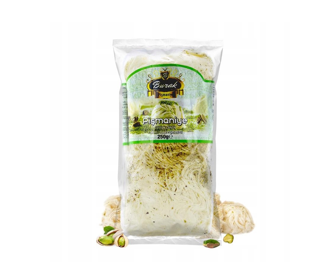 Pismaniye 250g Zuckerwatte mit Vergrößerung für Kanuschokolade-Betroot