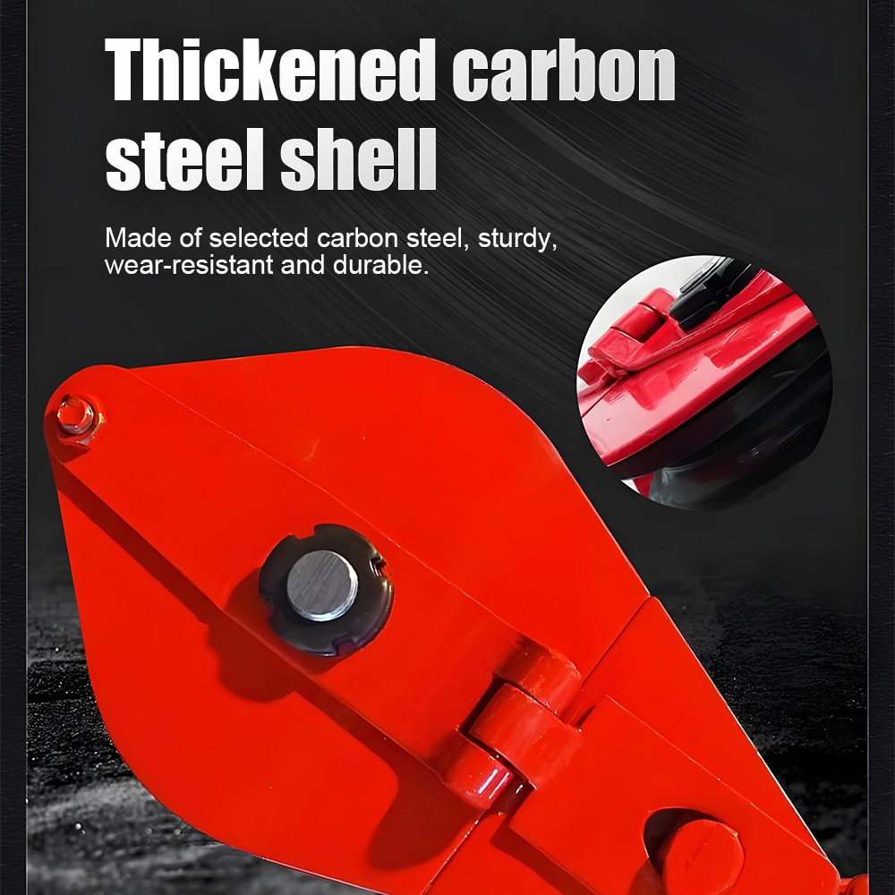 Polia de guindaste com gancho, polia de elevação de roda única, anel de corrente aberta de eletricidade, polia de ferro, acessórios de guindaste, 0.5-3t