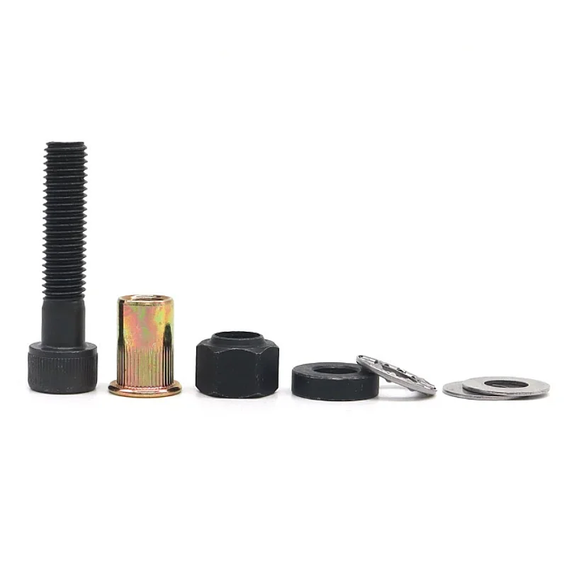 1 Uds tuerca de remache manual tuercas de cabeza de pistola adaptador herramienta remachadora accesorio para tuercas modelo opcional M3 M4 M5 M6 M8 M10