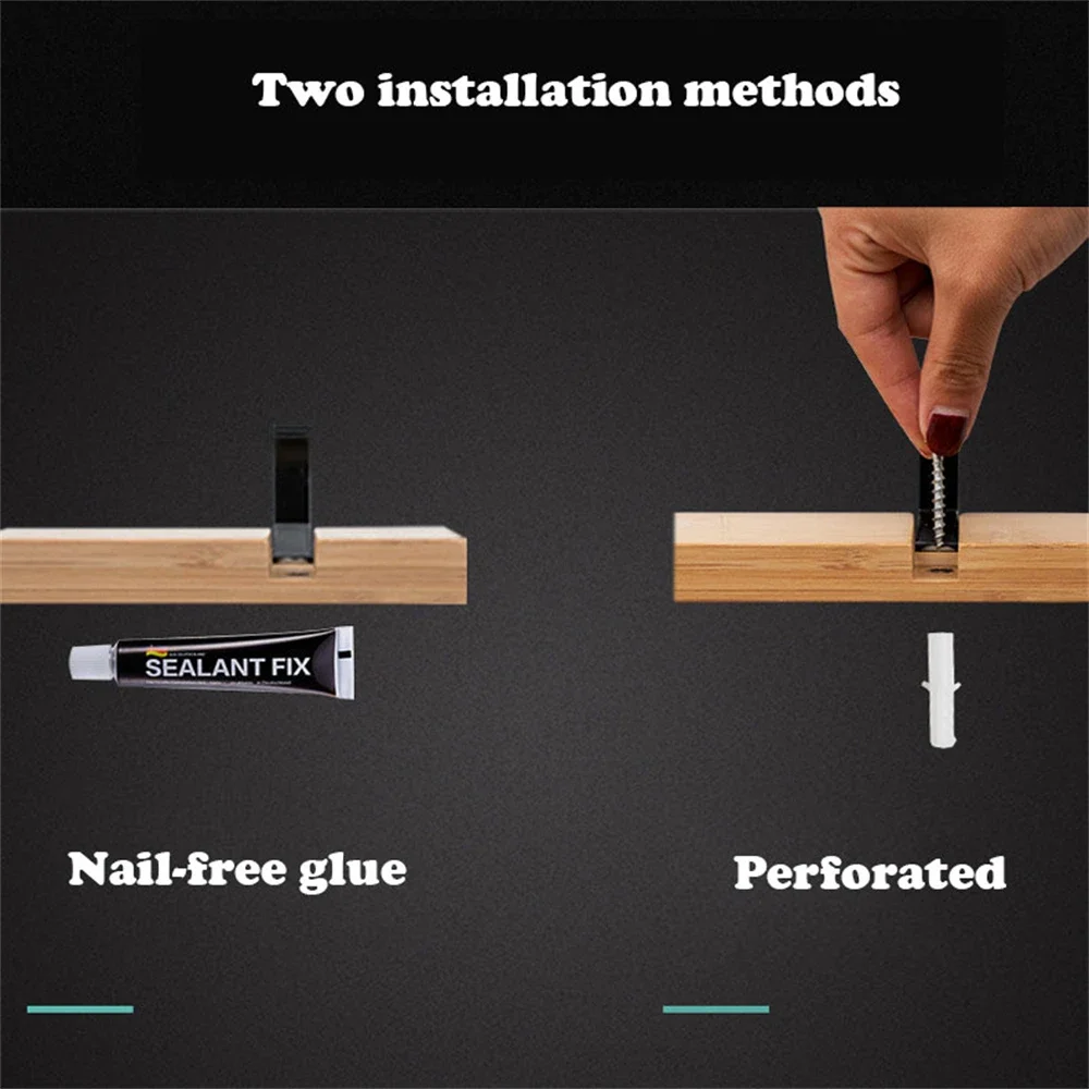 Cabide de parede de bambu nórdico com ganchos removíveis, cabides para roupas, chapéu, chave, suporte de armazenamento para móveis de corredor