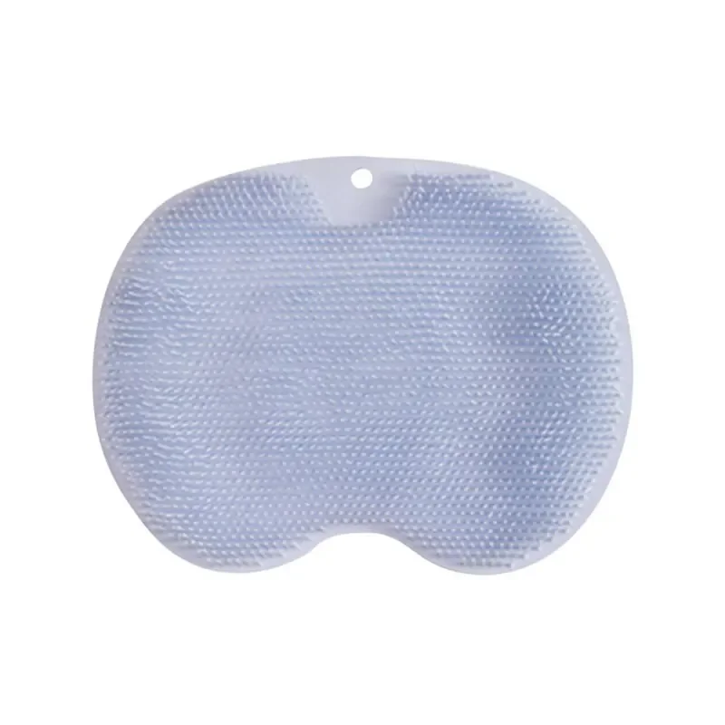 Exfoliating นวดอาบน้ํา Scraper ห้องน้ํา Non-SLIP Bath MAT แปรงนวดหลังซิลิโคนล้างเท้าทําความสะอาดร่างกายชุดว่ายน้ําเครื่องมือ