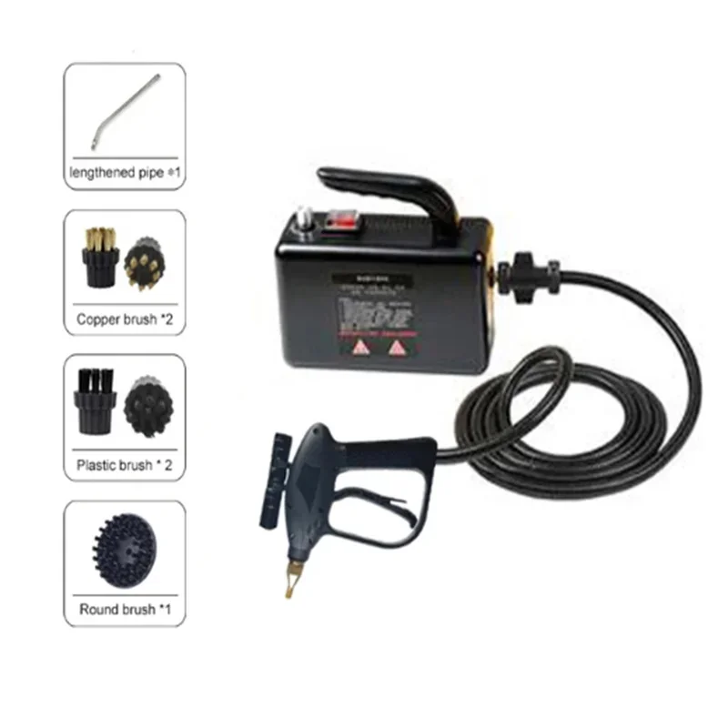 Limpiador de vapor para el hogar, dispositivo de esterilización de alta temperatura, aire acondicionado, campana de cocina, coche, enchufe estadounidense/europeo, 220V, 110