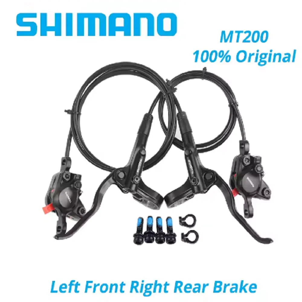 Original Shimano MT200 MT201 M315 จักรยานเสือภูเขา MTB เบรคไฮดรอลิก MT200 เบรค 2 ลูกสูบ 3 นิ้วเหล็ก LEVER BL-MT200
