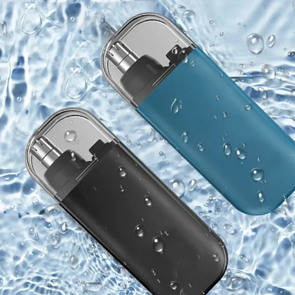 เครื่องเล็มขนจมูกชาร์จด้วย USB แบบขอบสองด้านเครื่องเล็มขนจมูกขนาดเล็กสำหรับผู้ชายแบบพกพาเครื่องมือดูแลผิวหน้า7000รอบต่อนาที