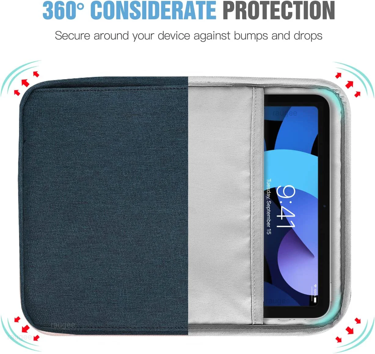 Tablet Sleeve Tas Voor iPad Pro 12 9 11 iPad 10e Air 5 4 3 10.9 10.2 inch 9e 8e 7e Generatie 2021 2022 Tablet Tas Pouch