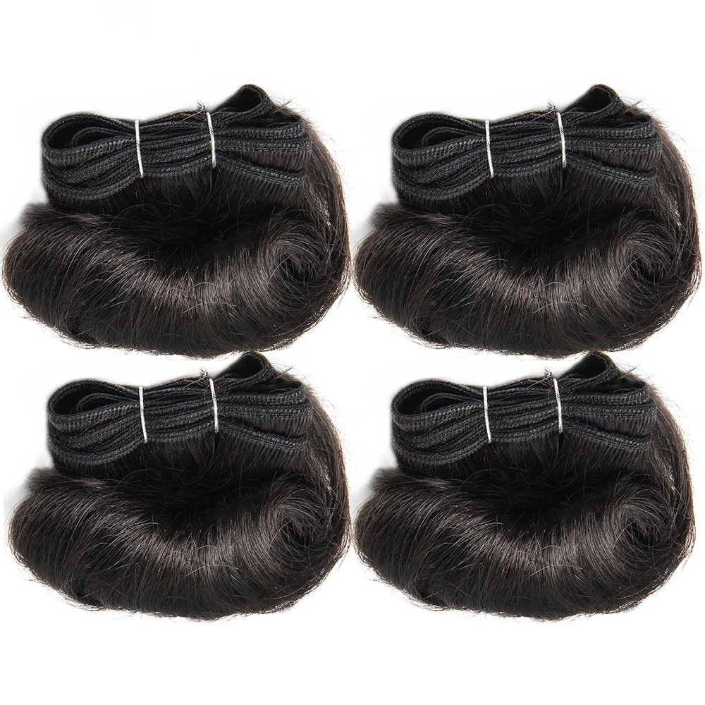 Bouncy encaracolado 100% pacotes de cabelo humano 1b 27 30 99j borgonha colorido pacotes extensões de cabelo indiano remy cabelo 4 pacotes