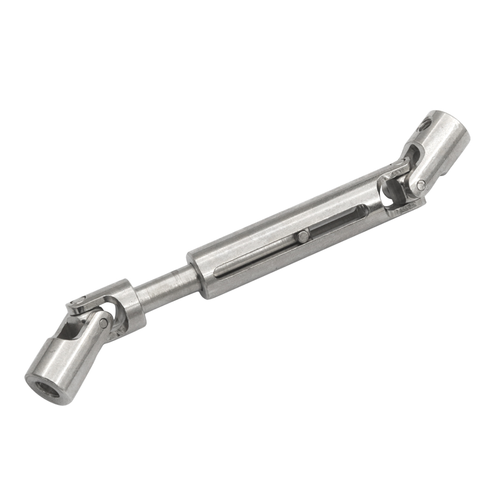 Eje de transmisión de Metal MN78 MN82 LC79, eje de transmisión CVD con manguito de eje de 3mm a 4mm, accesorios de piezas de mejora de coche 1/12 RC