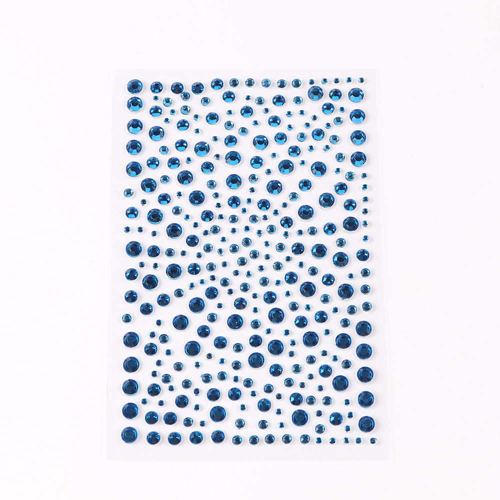 คริสตัล Rhinestone สติกเกอร์ DIY ประดับเครื่องประดับอัญมณีเพชรสําหรับเล็บหน้าหัตถกรรมการ์ดตกแต่ง