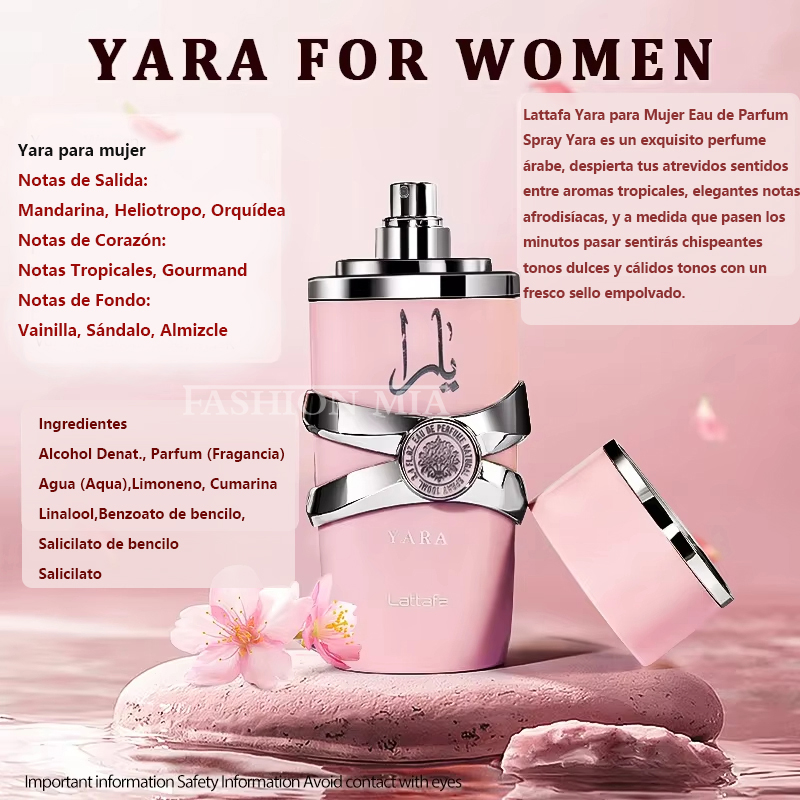 Perfume Original De 100ml/35ml para hombres, conjunto De regalo De fragancia De larga duración, caramelo Yara Moi Tous Asad para mujeres, Eau De Parfum Spay 3,4 Oz