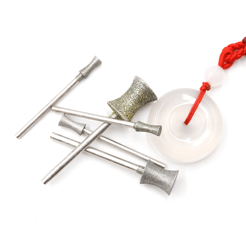 6pcs Concave Diamond Abrasive Wheel Bracelet Polishing Grinding Wheel for Bracelet Ring Jade Carving Rotation Tool Accessories