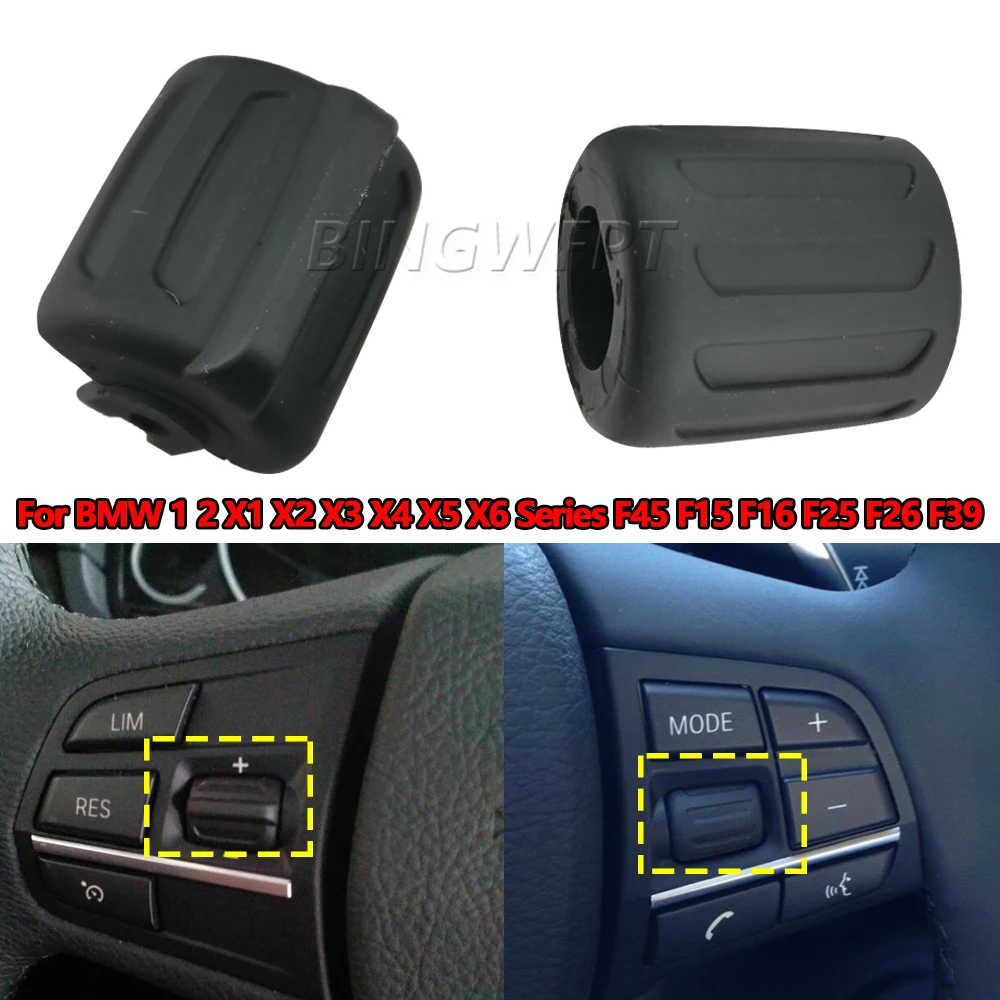 Interruptor de botão de controle de cruzeiro no volante adequado para BMW 1 2 X1 X2 X3 X4 X5 X6 Série F52 F45 F46 F49 F39 F25 F26 F15 F16