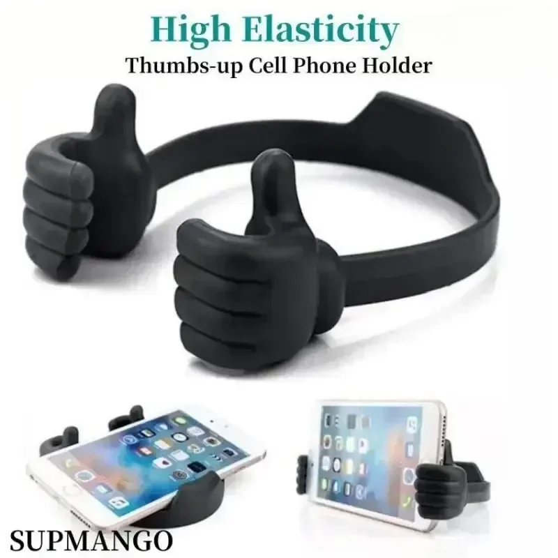 Draagbare Luie Bureau Universele Flexibele Tablet Smartphone Stand Duimen Omhoog Mobiele Telefoon Standhouder Houder Voor iPhone Samsung Xiaomi