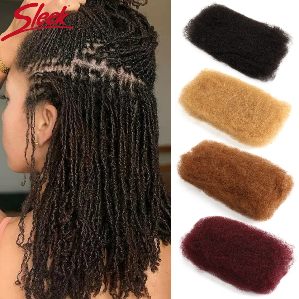 Braune Afro-Kinky-Menschenhaar-Bündel zum Flechten, 1 Bündel, 50 g/Stück, natürliche Farbe, Zöpfe, Haar, QVR, kein Schuss, brasilianisches Remy-Haar