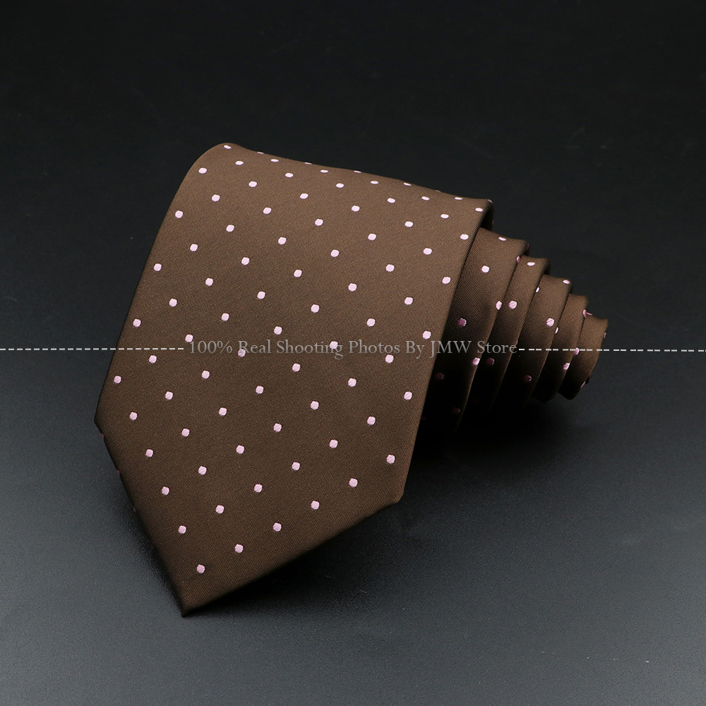 ออกแบบใหม่งานแต่งงาน Tie สีน้ําตาลลาย Paisley ดอกไม้เนคไทผู้ชายธุรกิจ Dropshipping เจ้าบ่าวอุปกรณ์เสริมของขวัญ