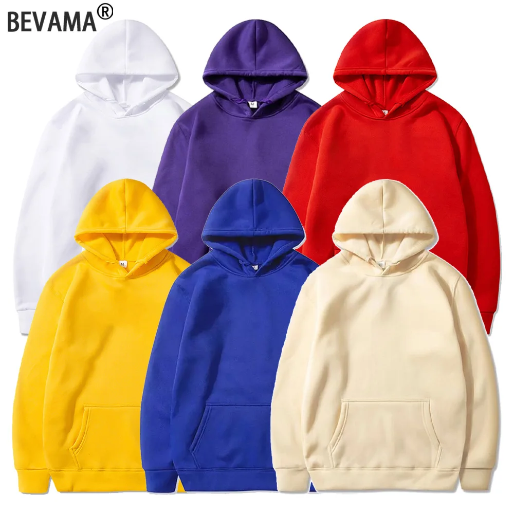 Męskie bluzy z kapturem na wiosnę i jesień, codzienne, jednokolorowe, ocieplane polarem, ciepłe, oversize, modne bluzy męskie, bluza z kapturem, różne kolory.