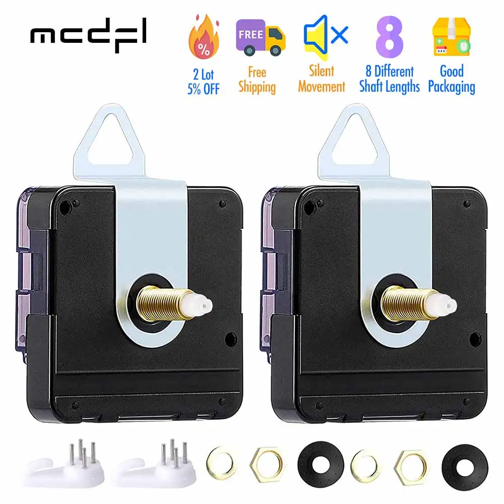 MCDFL Tự Làm Thạch Anh Im Lặng Đồng Hồ Cơ Chế Trung Phong Trào Bộ Cho Máy Móc Đồng Hồ Bàn Quét Đồng Hồ Đồng Hồ Trục Dài