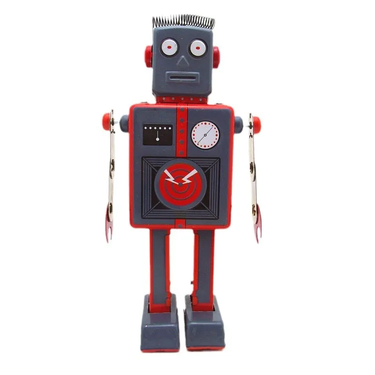 MS384 大型アンテナ鉄ロボット大人のグッズ写真撮影の小道具クリエイティブギフト鉄工芸品
