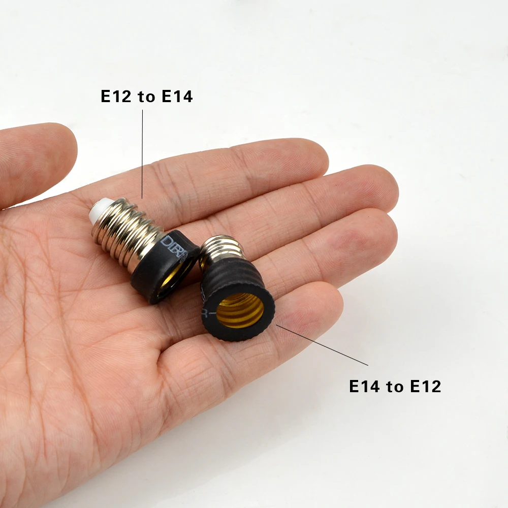 1 Chiếc E27 E14 GU10 G9 E12 B22 LED Đựng Bộ Chuyển Đổi AC 110V-220V Ổ Cắm Adapter lampholders Cho Đèn LED Ngô Đèn Điểm Bóng Đèn