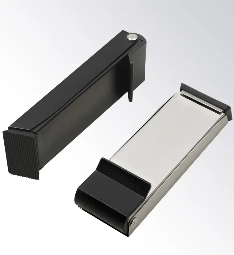 Sturdy Metal Gate Blocker - Safety Door Stopper, Windproof, New Anti-Collision Door Gap Blocker