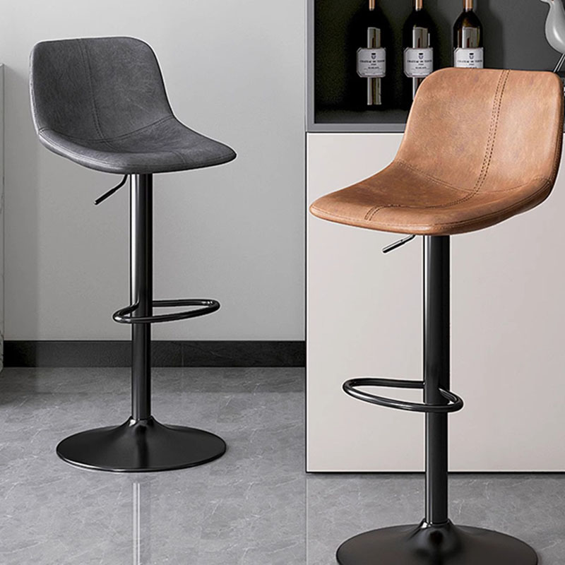 Taburetes de encimera giratoria para balcón, silla de comedor de Metal para oficina, cocina, peluquería, accesorios de computadora
