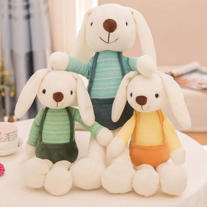 1pc niedlichen langohr igen Kaninchen puppe Puppe Party Event Geschenk Bett Puppe Kissen Sofa Plüsch Dekoration
