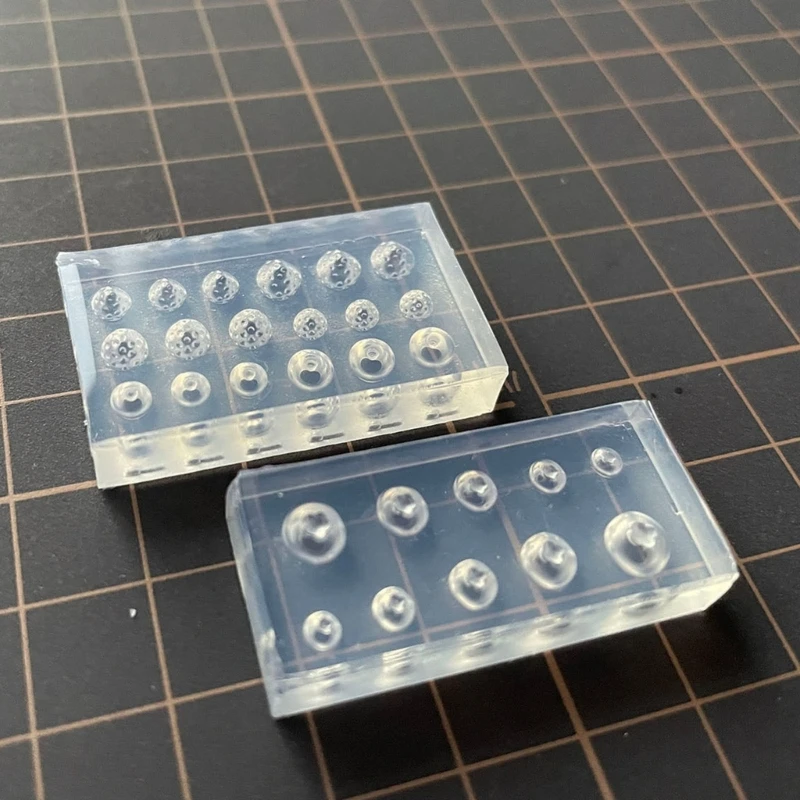 Molde para golosinas con temática frutas, molde silicona con forma fresa y cereza/arándano para manualidades y XXFB