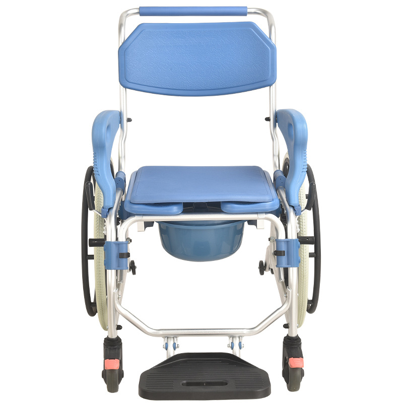Portable Elderly Chair Shower Seat Anti Slip Bath Chair Removable Adjustable Senior Stool Free Assembly Adjustable Cane