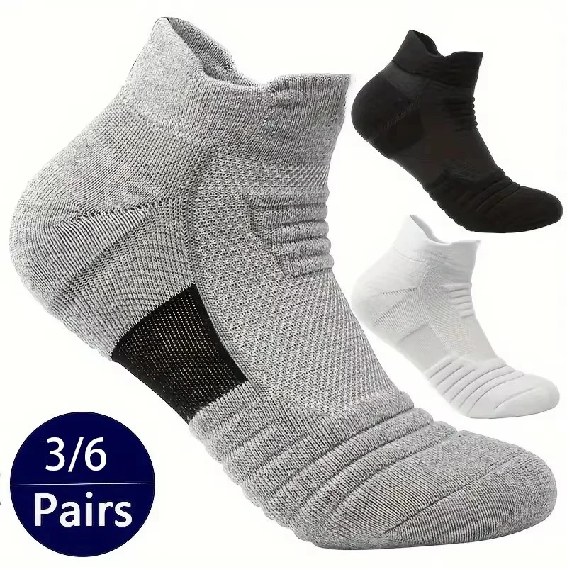 3/6 pares de calcetines deportivos con patrón de rayas para mujeres, hombres, niños y niñas, calcetines tobilleros Unisex para parejas, regalos para vacaciones de primavera y verano