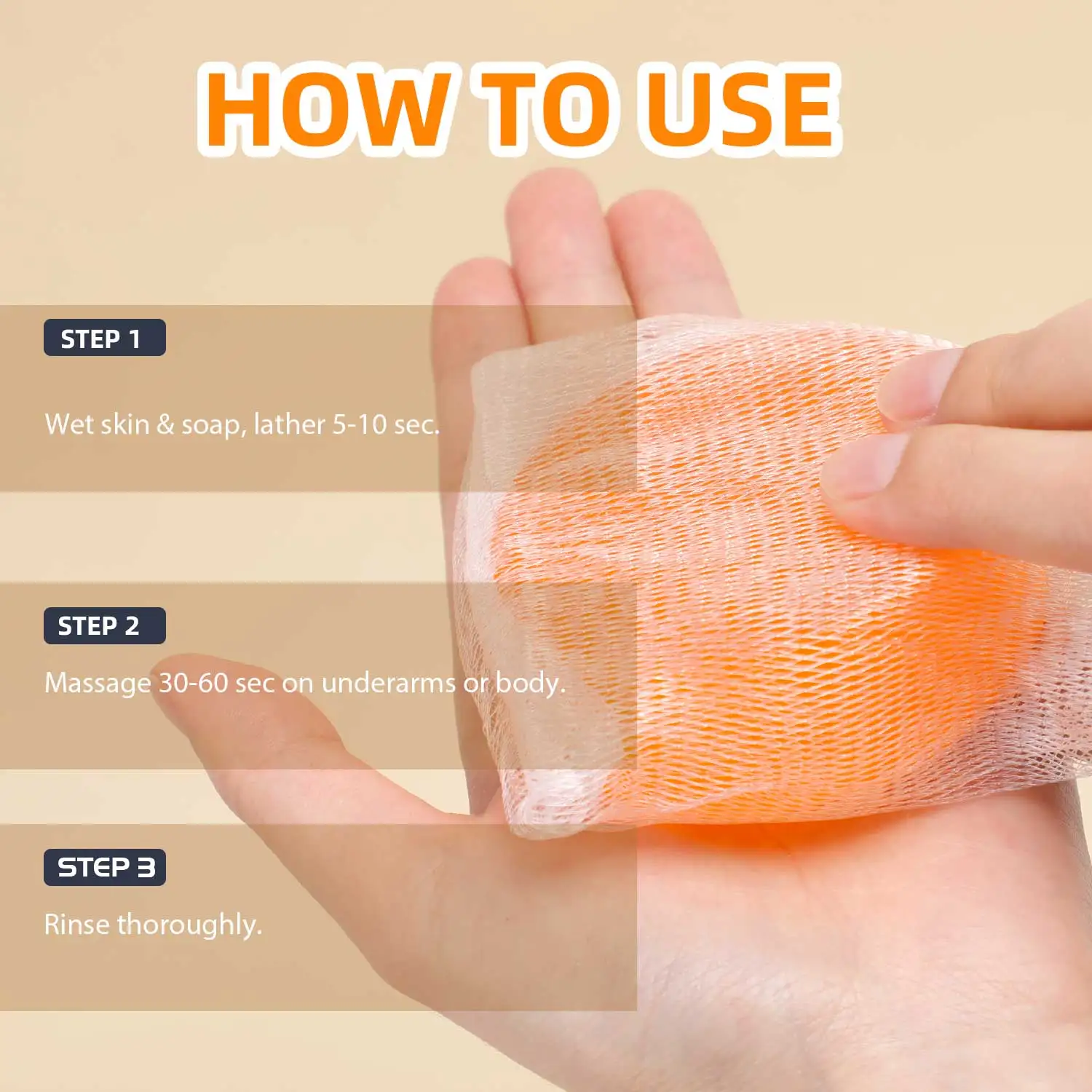 Persimmon Soap Bar for Body Odor Persimmon and Green Tea Extract For Men & Women Gentle on All Skin Types Natural Body Odor Soap