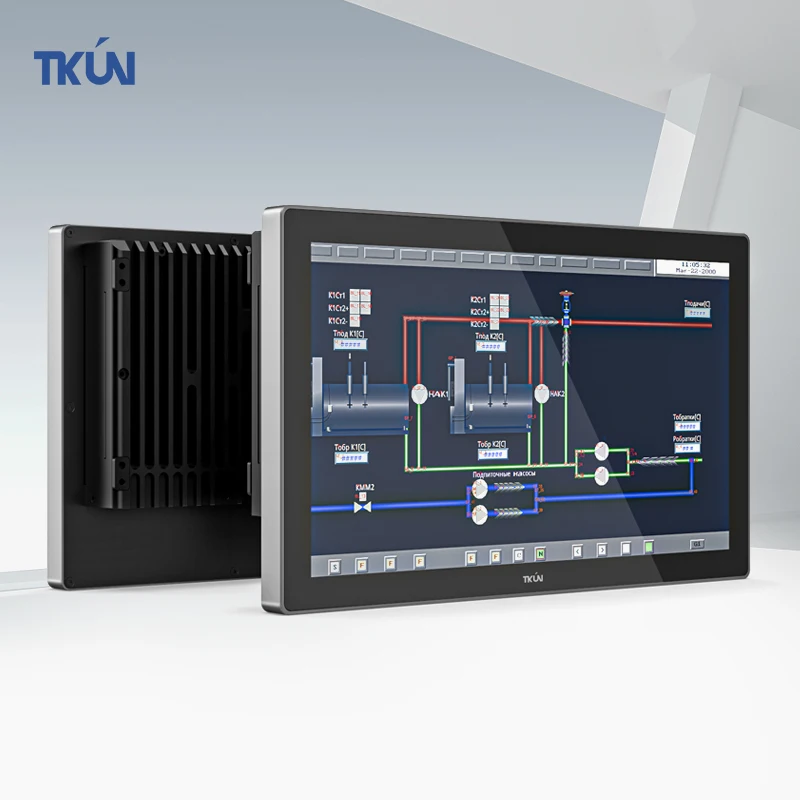 Il PC industriale all-in-one serie X86 da 13,3 pollici supporta Windows 11 Linux Tongxin UOS Kylin e Ubuntu Touch screen capacitivo