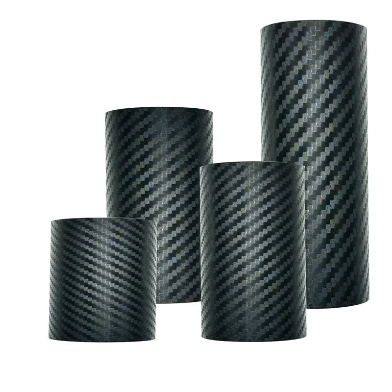 カーボンファイバーカーステッカー,カードア,しきい値,トランク,保護ストリップ,傷防止テープ,防水ステッカー,カーアクセサリー,3 m, 5 m, 10m