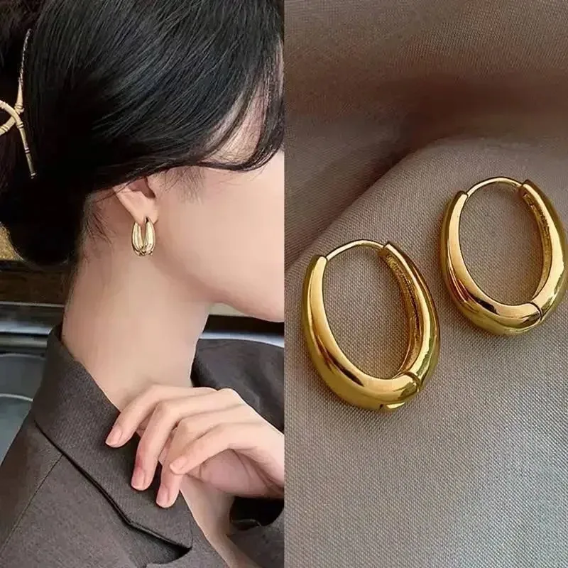 Orecchini pendenti in metallo moda vendita calda 2 pezzi per donna, regalo di gioielli con ciondolo per matrimonio classico di tendenza con orecchini a cerchio vintage