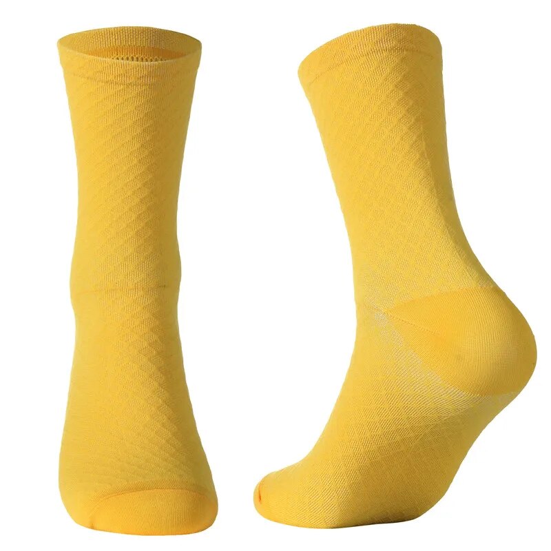 Calcetines deportivos profesionales de alta calidad, medias transpirables para bicicleta de carretera, deportes al aire libre, carreras, ciclismo, 2023