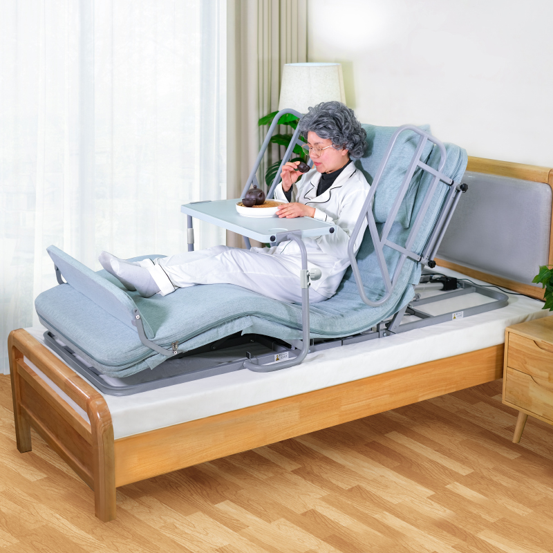 Tragbare Klappfunktionen, verbessertes elektrisches Homecare-Pflegebett mit Matratze