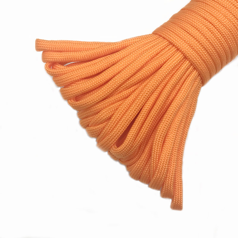 4 ขนาด Dia.4mm 7 ขาตั้งแกน Paracord 550 สําหรับ Survival Parachute สายไฟ Lanyard ปีนเขา Camping เชือกเดินป่า Clothesline สร้อยข้อมือ
