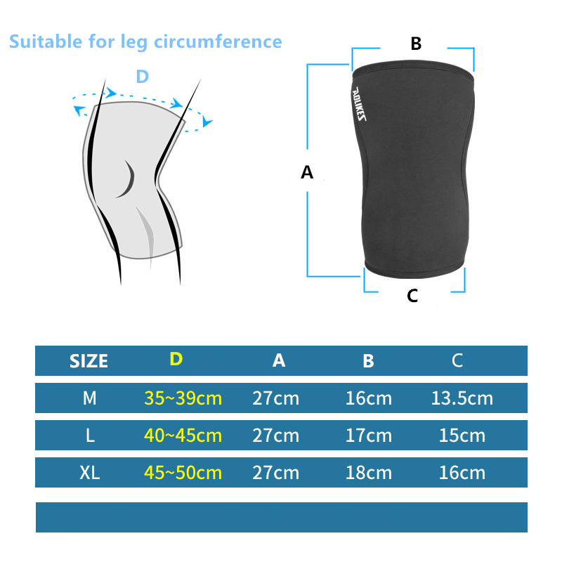 2ชิ้นวัสดุสำหรับดำน้ำเล่นกีฬาสนับเข่าป้องกันการลื่นอุปกรณ์พยุงข้อเข่าสำหรับฝึกออกกำลังกายฟิตเนสฟิตเนสแขนเสื้อสำหรับผู้หญิงและผู้ชาย